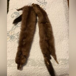 Vintage Brown Mink Stole
